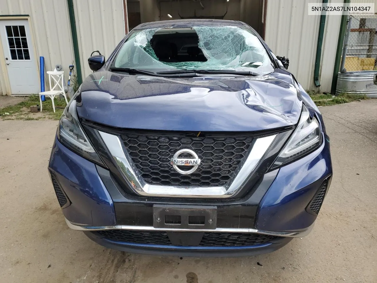 2020 Nissan Murano S VIN: 5N1AZ2AS7LN104347 Lot: 70423464