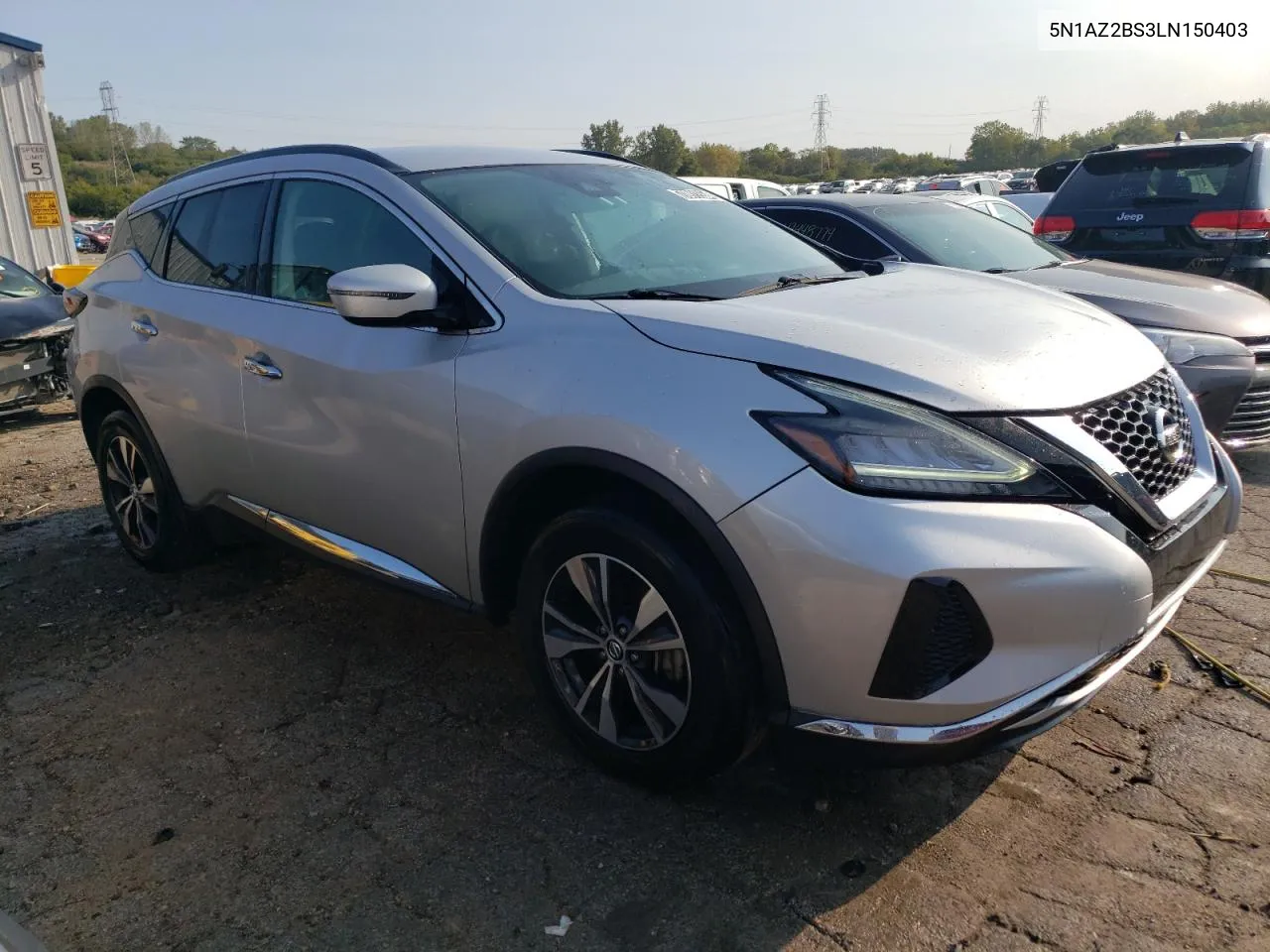 2020 Nissan Murano Sv VIN: 5N1AZ2BS3LN150403 Lot: 70911554