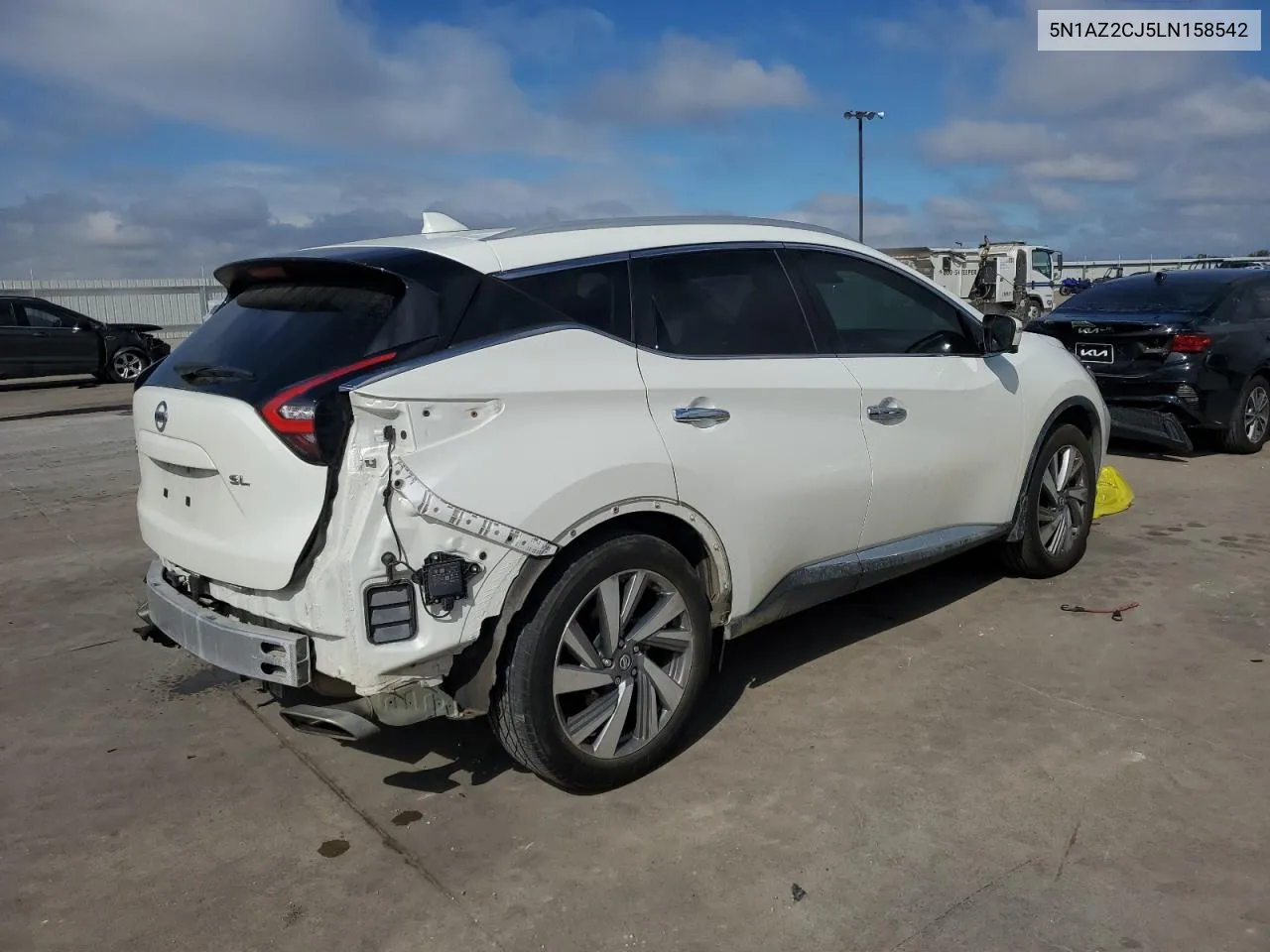 5N1AZ2CJ5LN158542 2020 Nissan Murano Sl