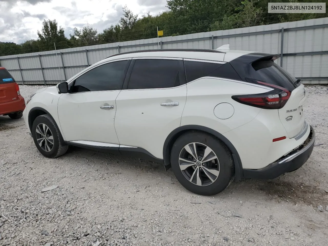 2020 Nissan Murano Sv VIN: 5N1AZ2BJ8LN124192 Lot: 71752144