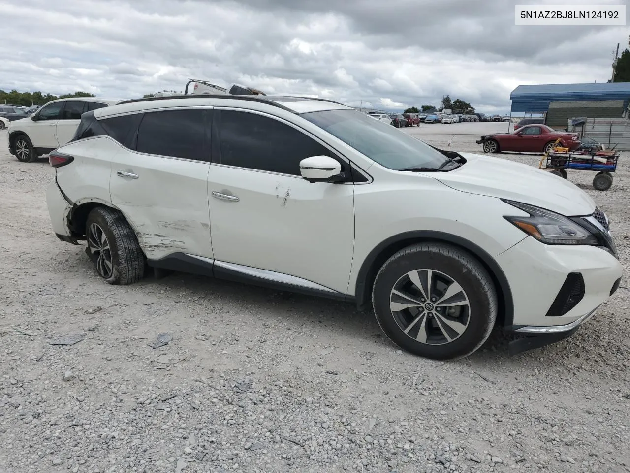 5N1AZ2BJ8LN124192 2020 Nissan Murano Sv