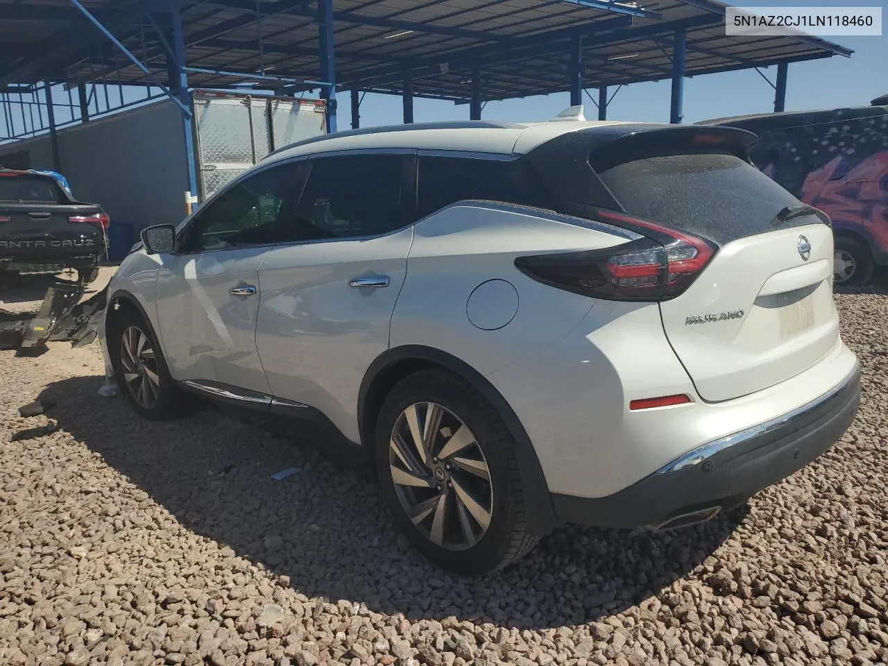 2020 Nissan Murano Sl VIN: 5N1AZ2CJ1LN118460 Lot: 73346494