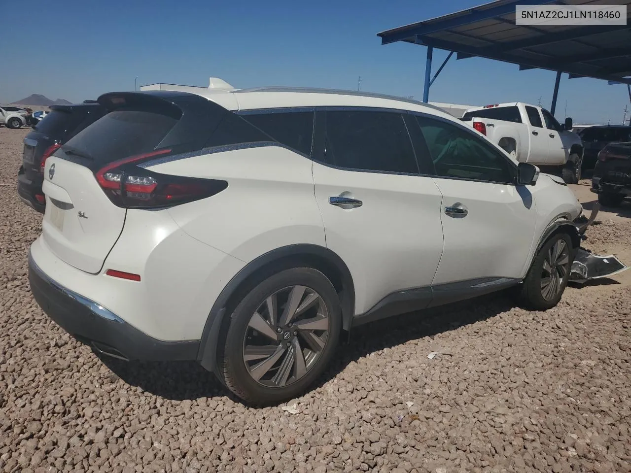 2020 Nissan Murano Sl VIN: 5N1AZ2CJ1LN118460 Lot: 73346494