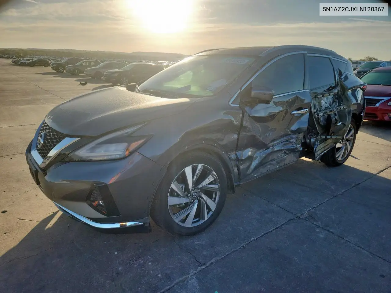5N1AZ2CJXLN120367 2020 Nissan Murano Sl