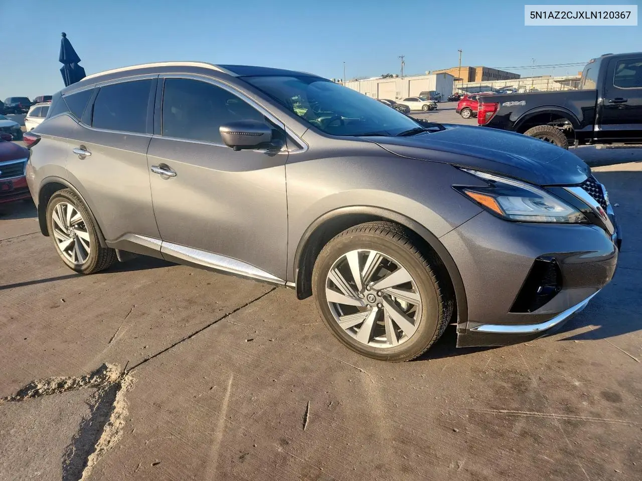 5N1AZ2CJXLN120367 2020 Nissan Murano Sl