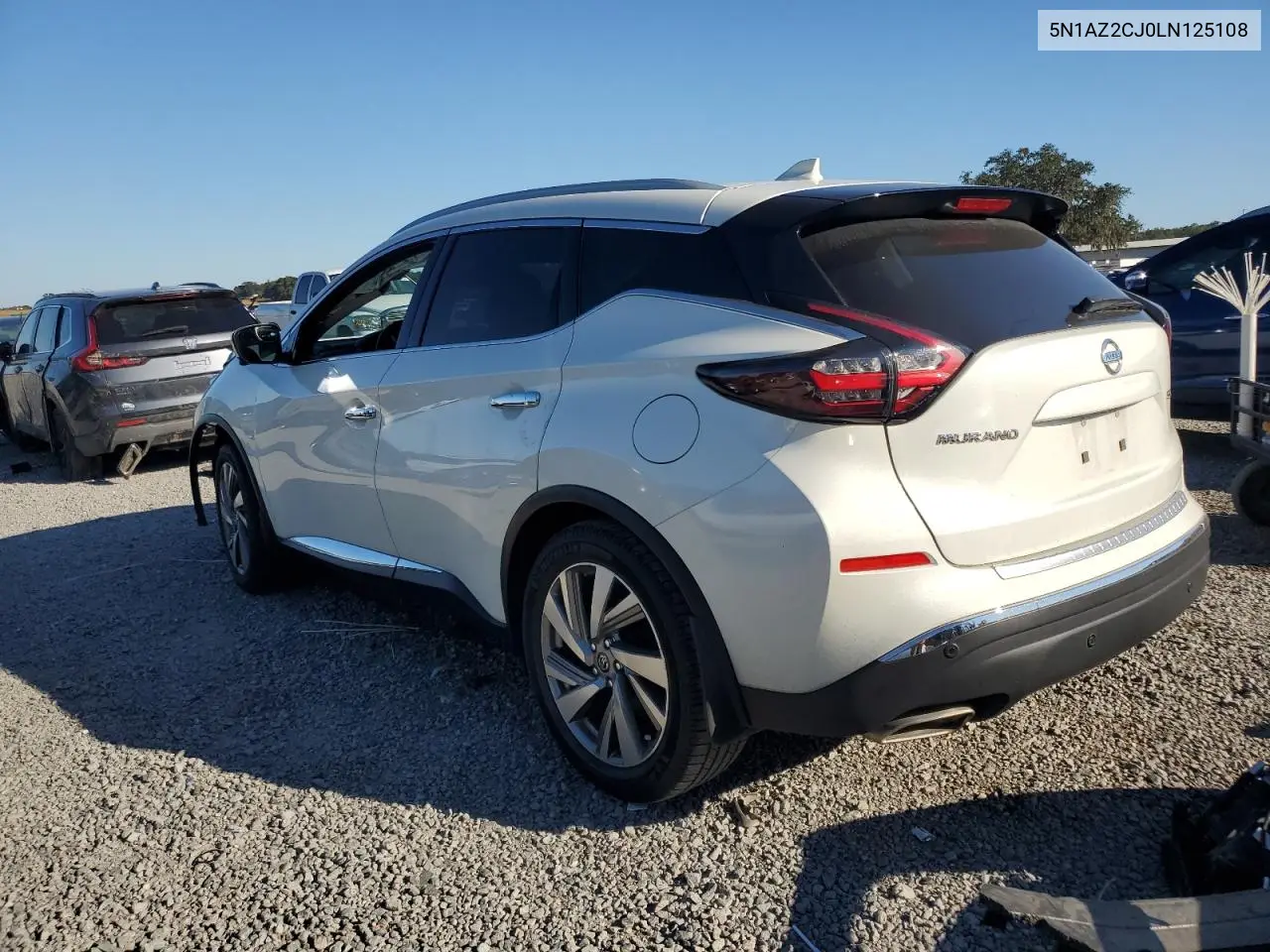 5N1AZ2CJ0LN125108 2020 Nissan Murano Sl