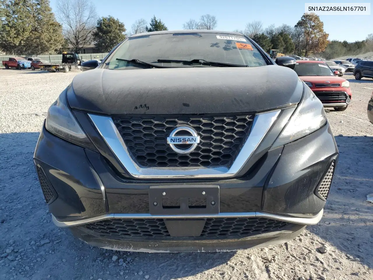 5N1AZ2AS6LN167701 2020 Nissan Murano S
