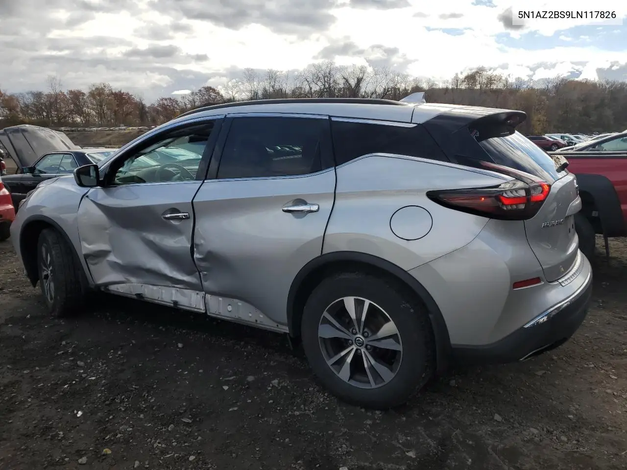 5N1AZ2BS9LN117826 2020 Nissan Murano Sv