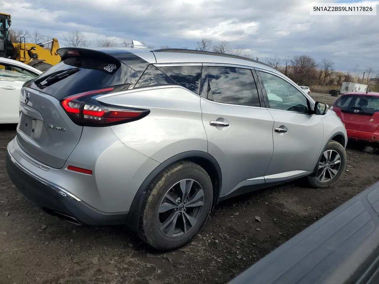5N1AZ2BS9LN117826 2020 Nissan Murano Sv