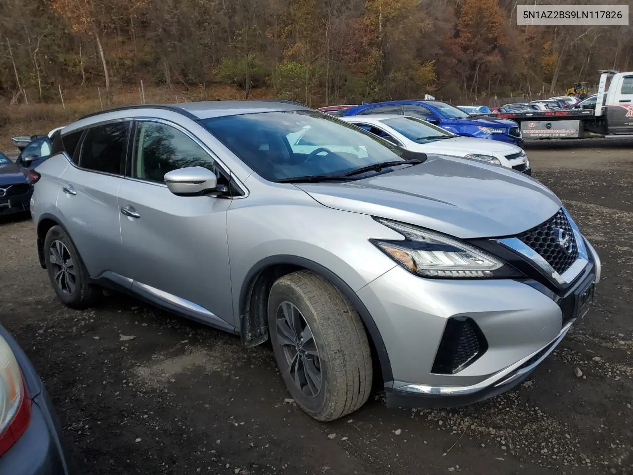 5N1AZ2BS9LN117826 2020 Nissan Murano Sv
