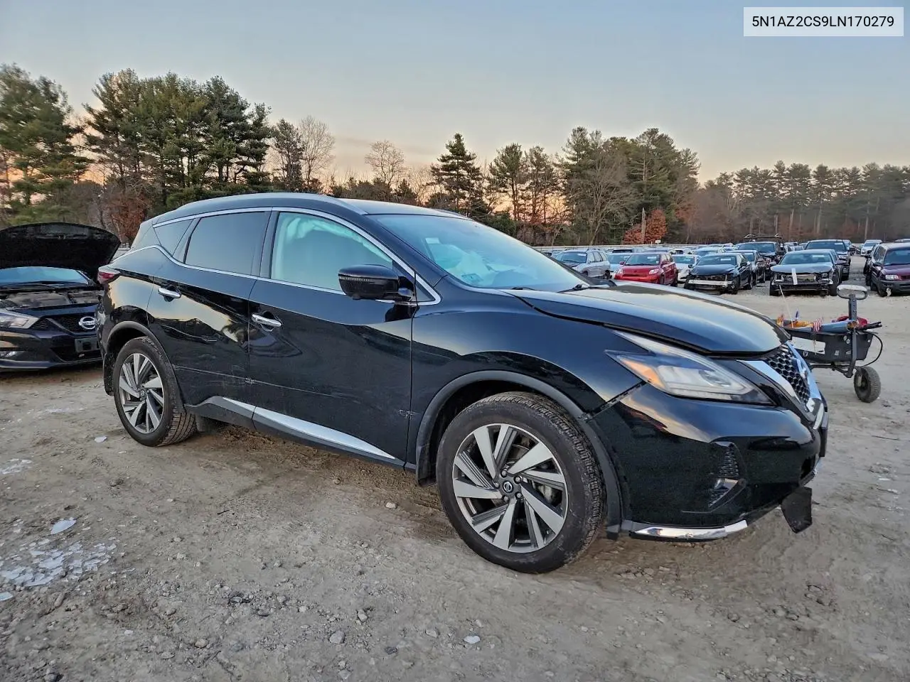 5N1AZ2CS9LN170279 2020 Nissan Murano Sl