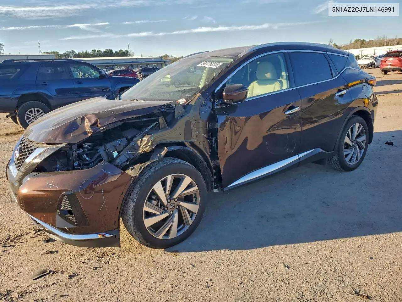 5N1AZ2CJ7LN146991 2020 Nissan Murano Sl