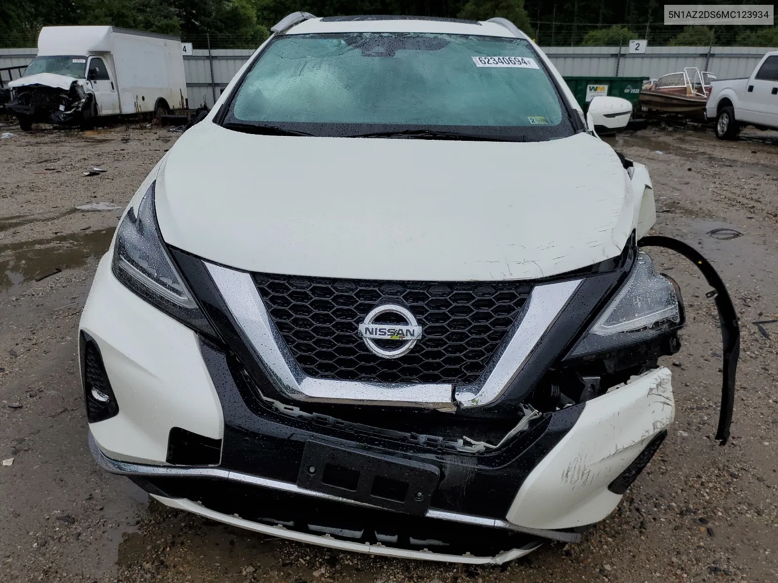 2021 Nissan Murano Platinum VIN: 5N1AZ2DS6MC123934 Lot: 62340694