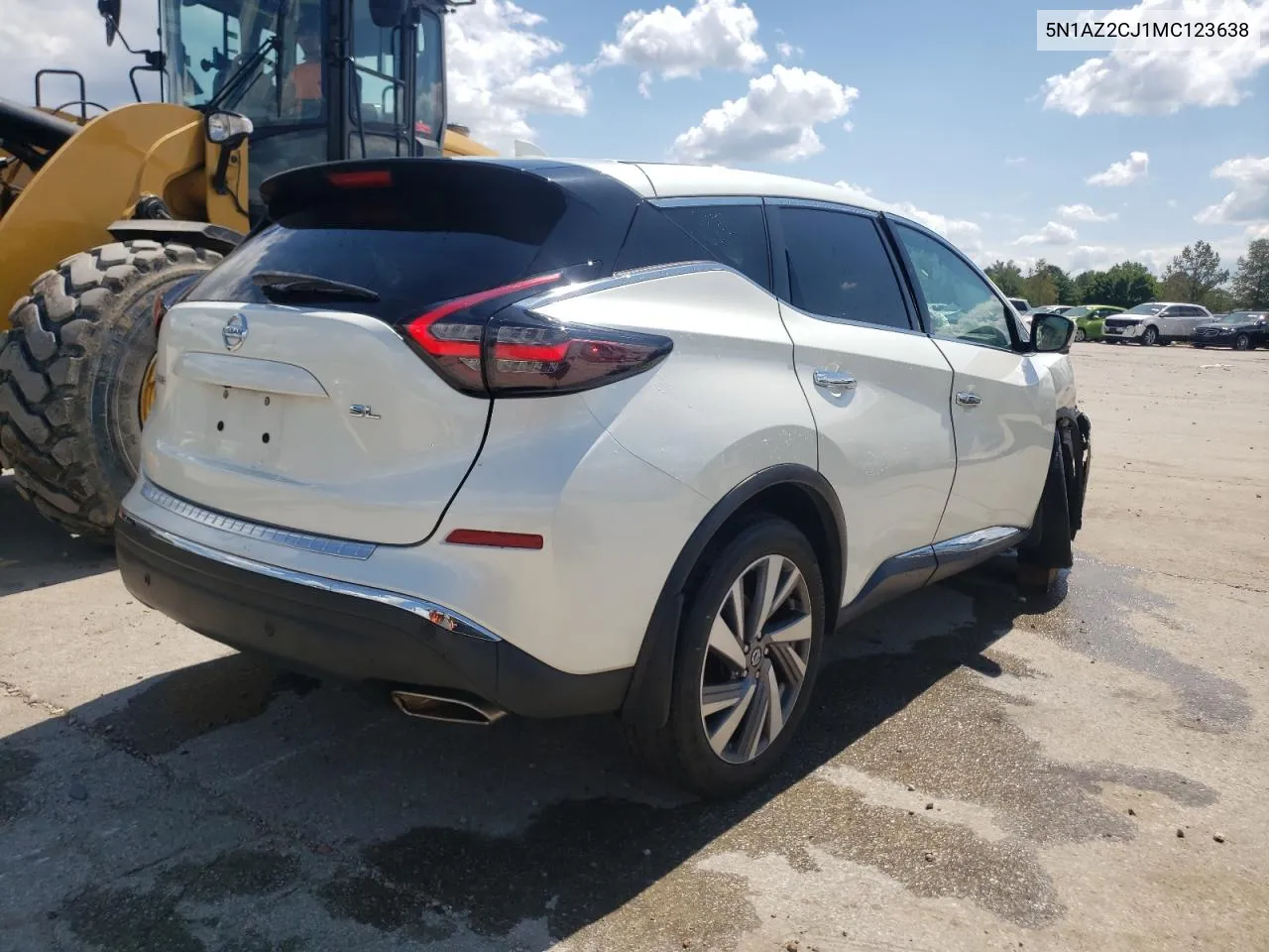 2021 Nissan Murano Sl VIN: 5N1AZ2CJ1MC123638 Lot: 62410494