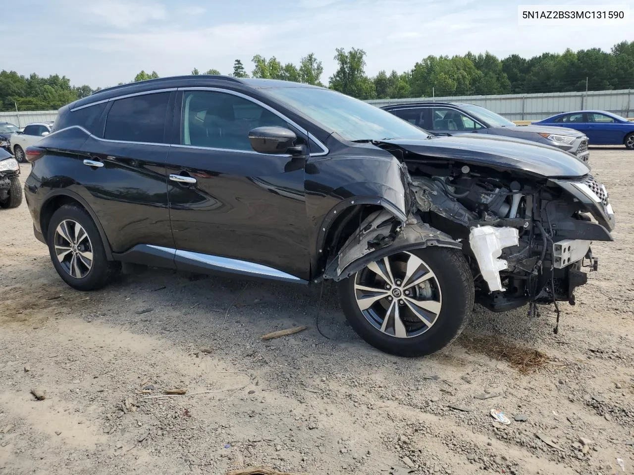 2021 Nissan Murano Sv VIN: 5N1AZ2BS3MC131590 Lot: 66759864