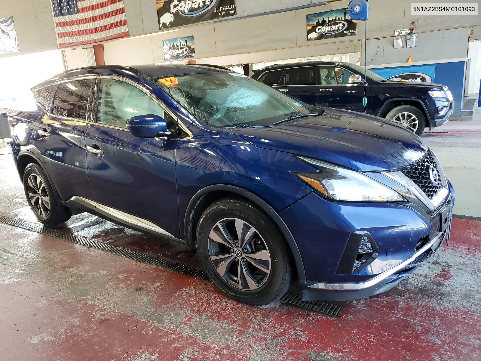 5N1AZ2BS4MC101093 2021 Nissan Murano Sv