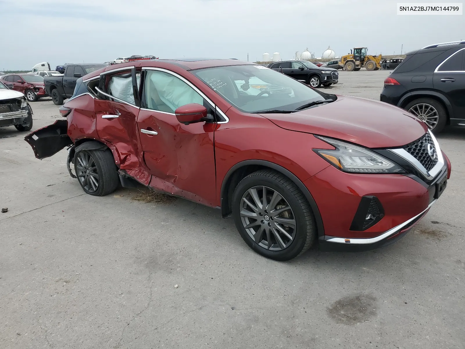 5N1AZ2BJ7MC144799 2021 Nissan Murano Sv