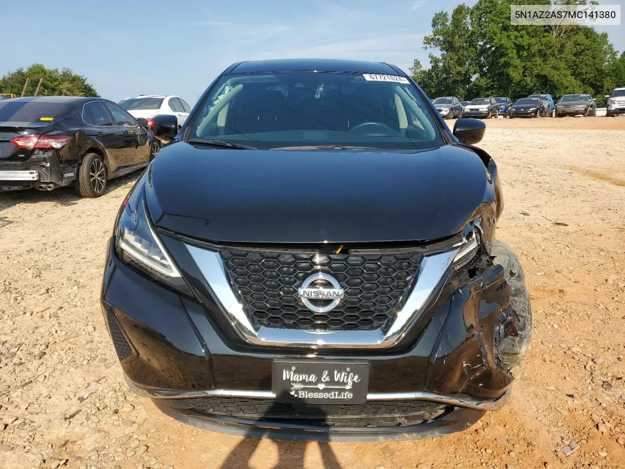 5N1AZ2AS7MC141380 2021 Nissan Murano S