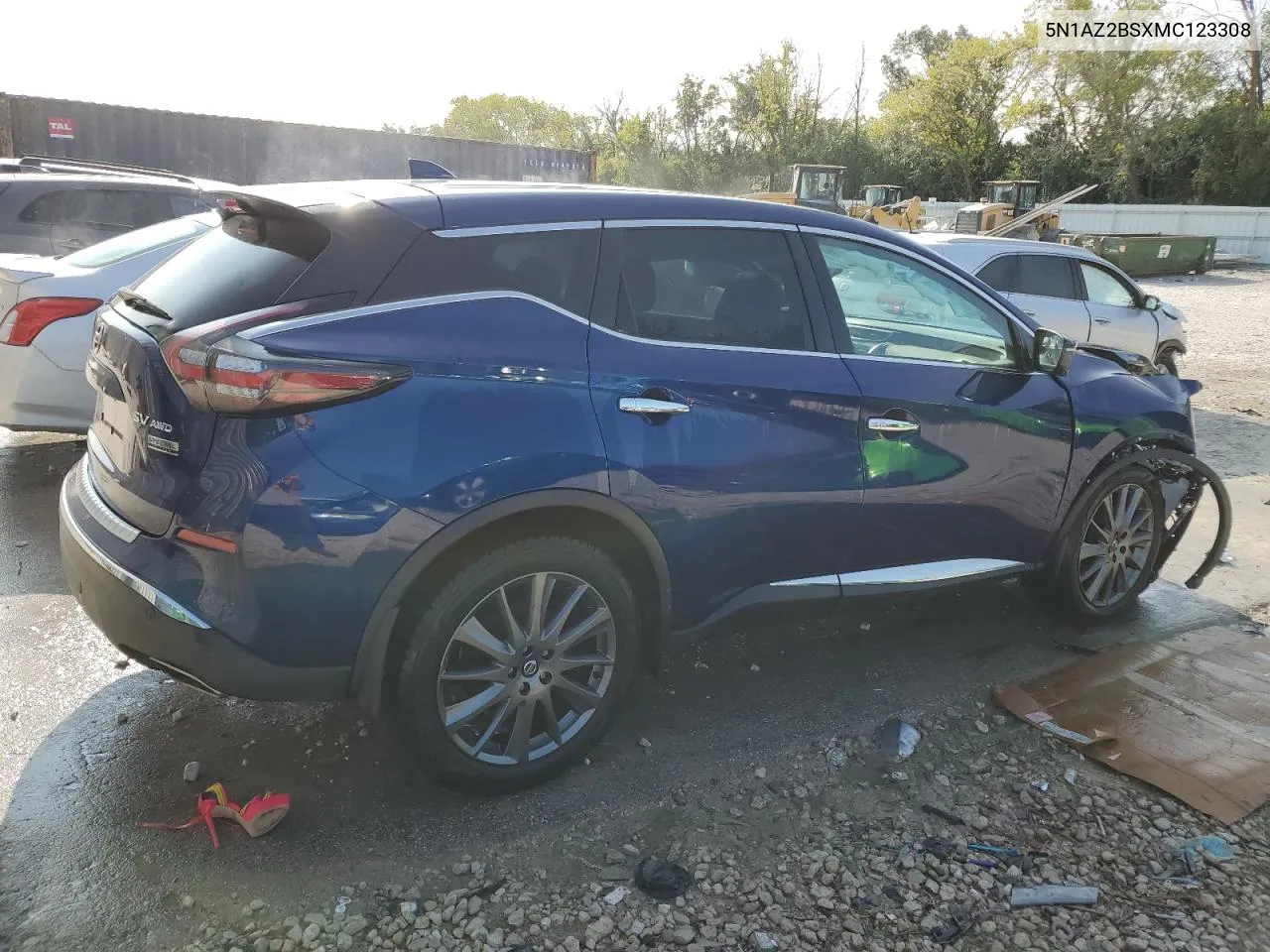 2021 Nissan Murano Sv VIN: 5N1AZ2BSXMC123308 Lot: 67906154