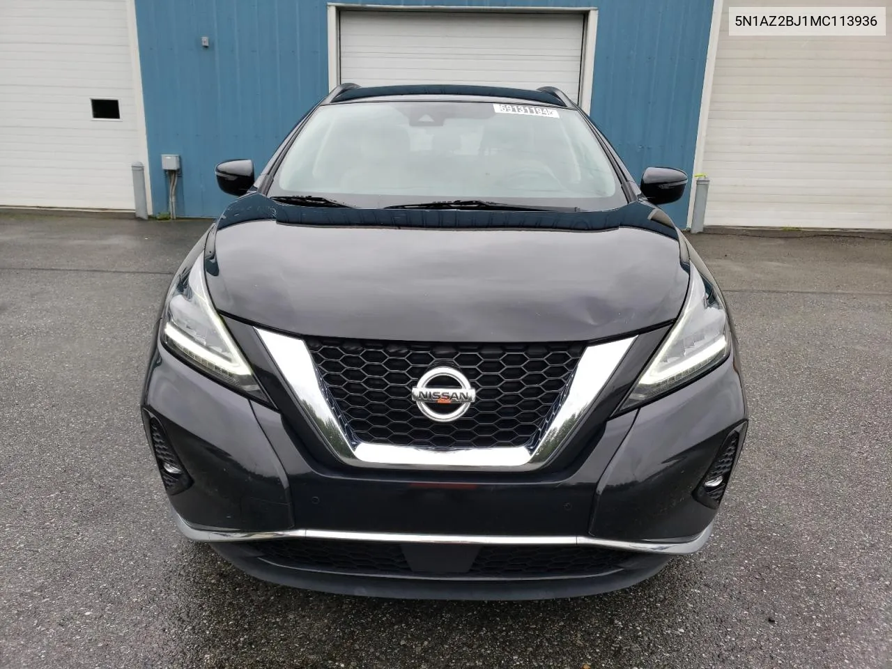 2021 Nissan Murano Sv VIN: 5N1AZ2BJ1MC113936 Lot: 69131194