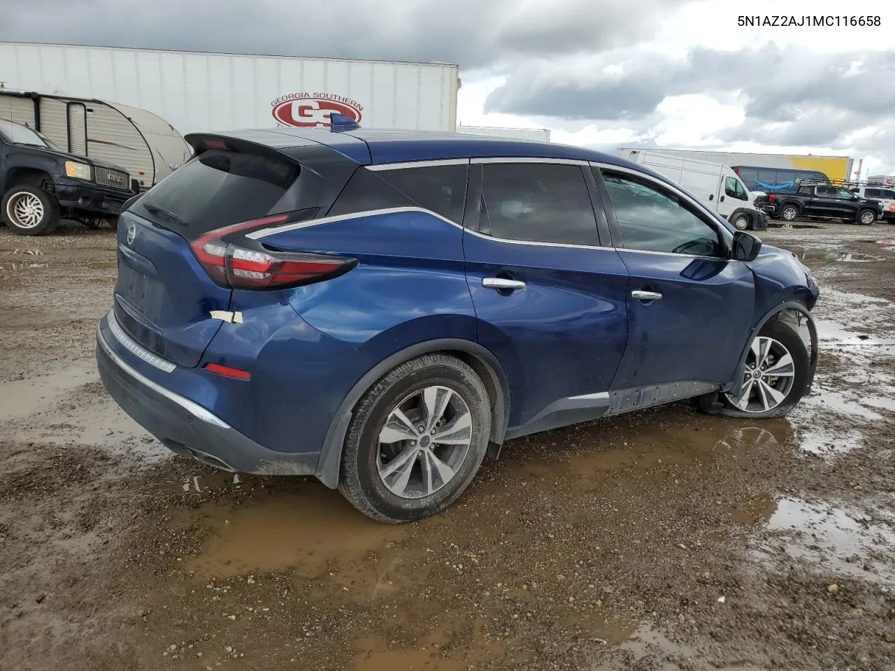 2021 Nissan Murano S VIN: 5N1AZ2AJ1MC116658 Lot: 69932824