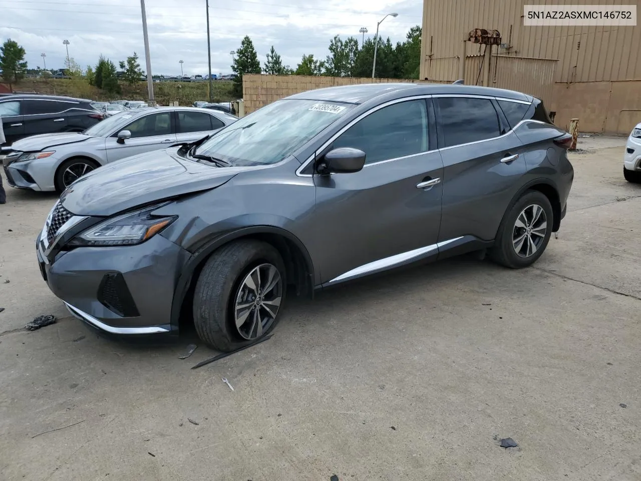 5N1AZ2ASXMC146752 2021 Nissan Murano S