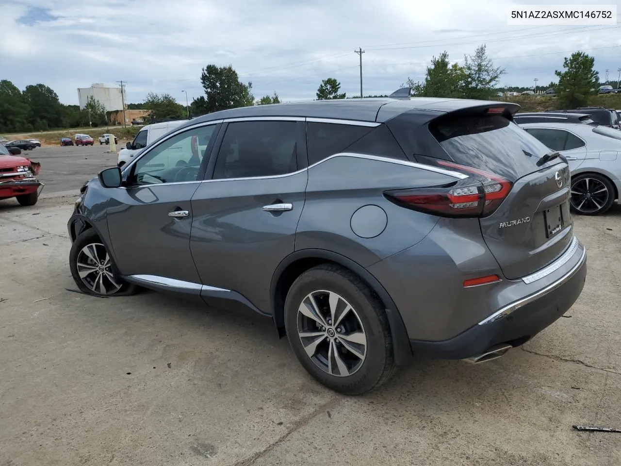 5N1AZ2ASXMC146752 2021 Nissan Murano S