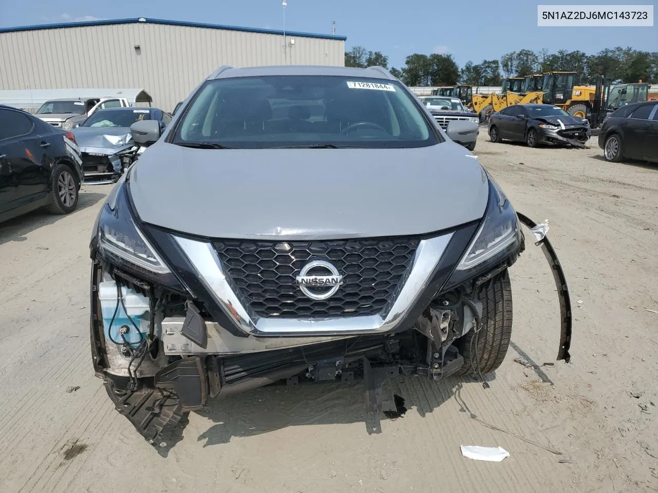 2021 Nissan Murano Platinum VIN: 5N1AZ2DJ6MC143723 Lot: 71281844