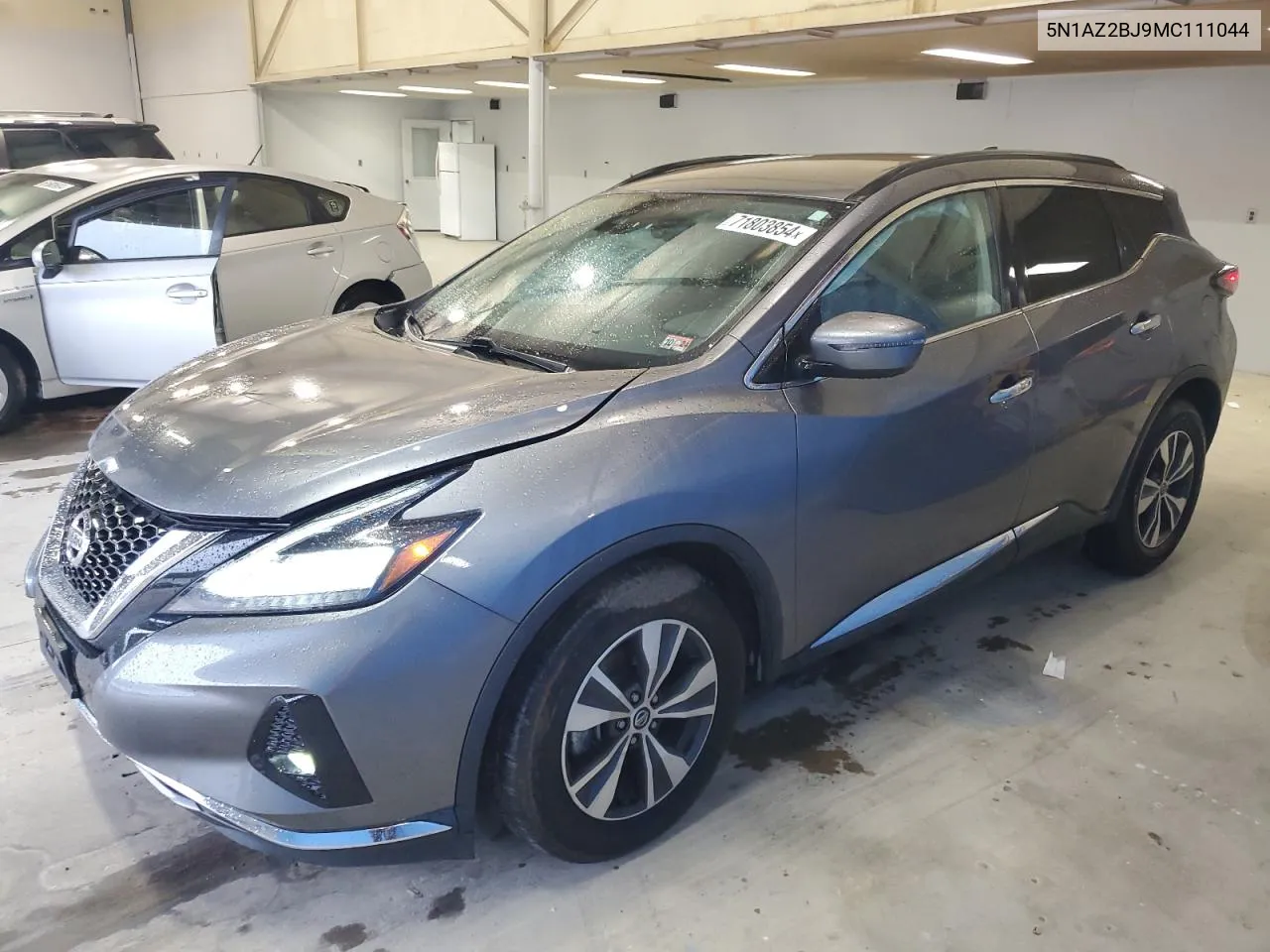 2021 Nissan Murano Sv VIN: 5N1AZ2BJ9MC111044 Lot: 71803854