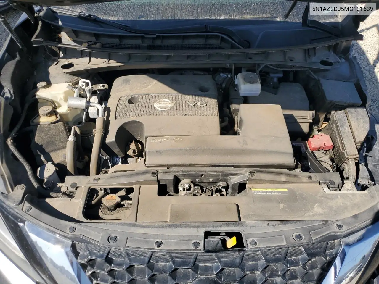 5N1AZ2DJ5MC101639 2021 Nissan Murano Platinum