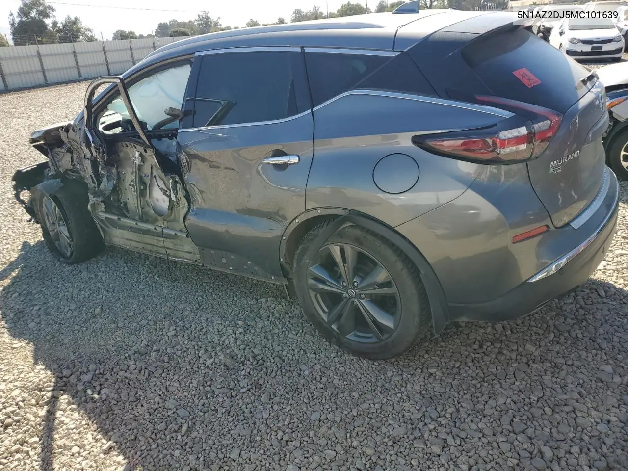 5N1AZ2DJ5MC101639 2021 Nissan Murano Platinum