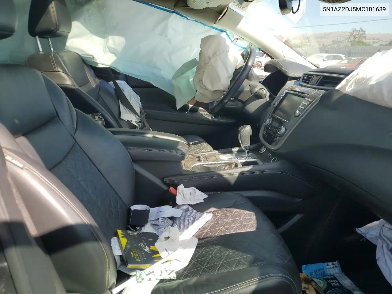 5N1AZ2DJ5MC101639 2021 Nissan Murano Platinum