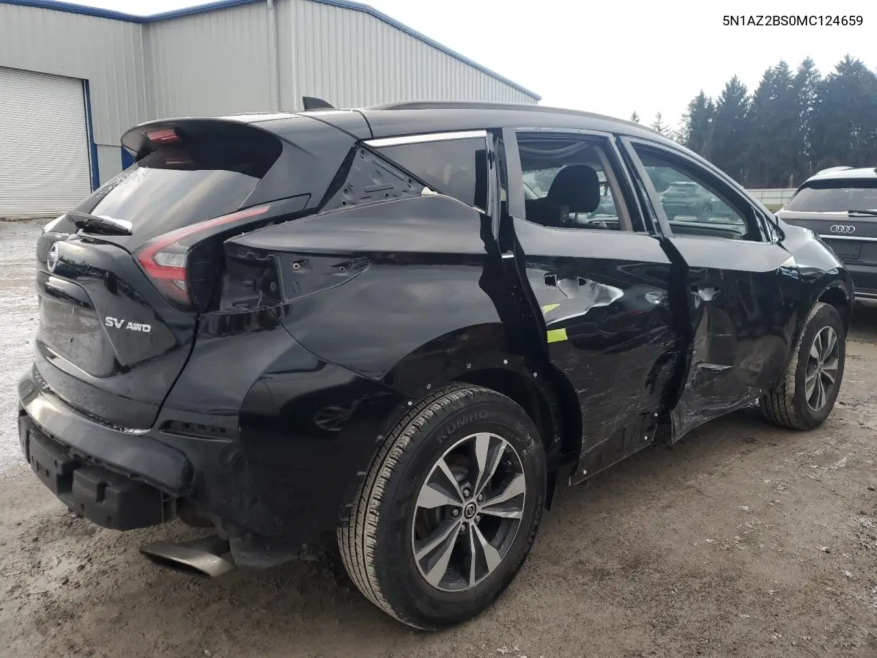 5N1AZ2BS0MC124659 2021 Nissan Murano Sv