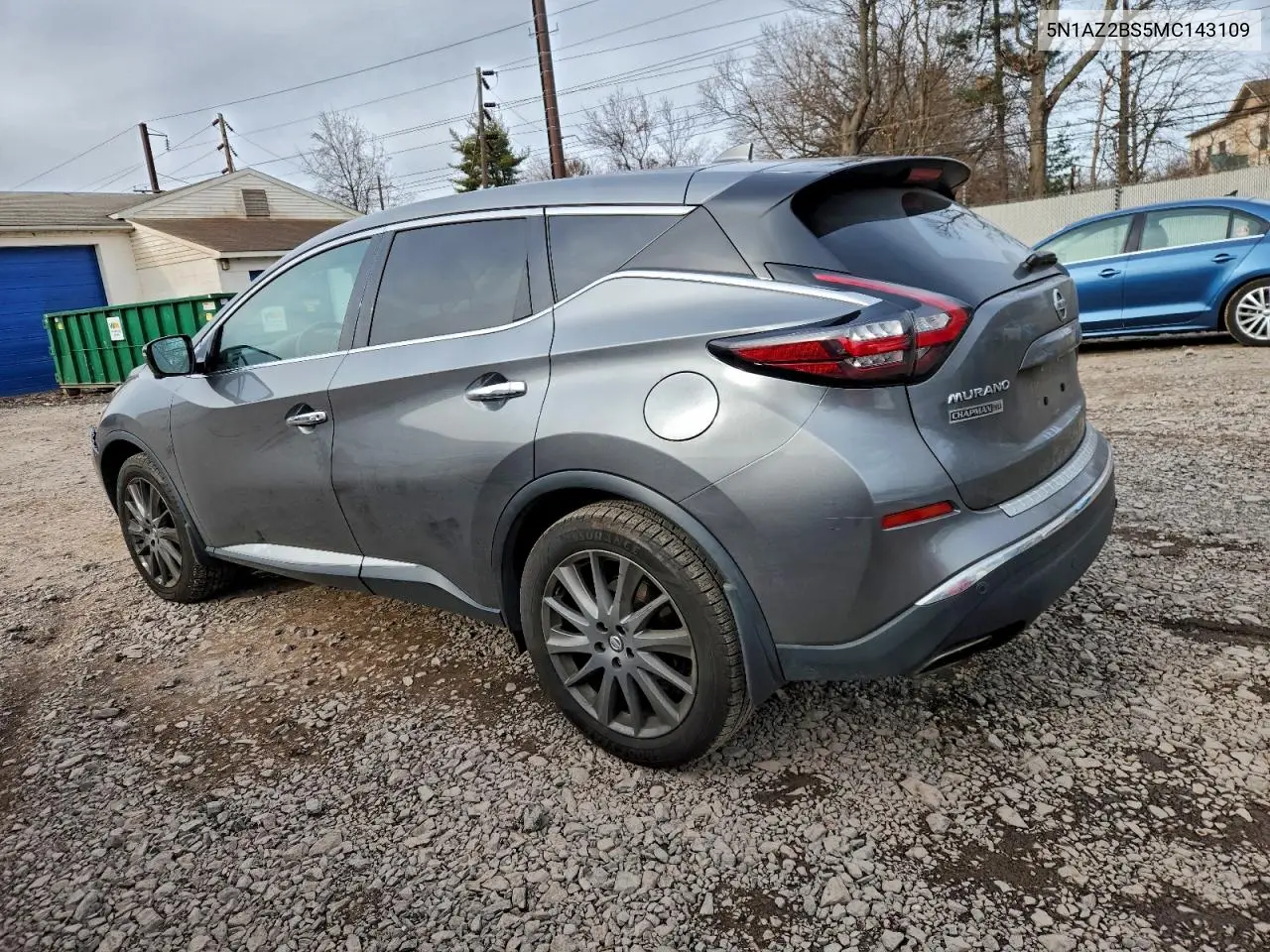 5N1AZ2BS5MC143109 2021 Nissan Murano Sv