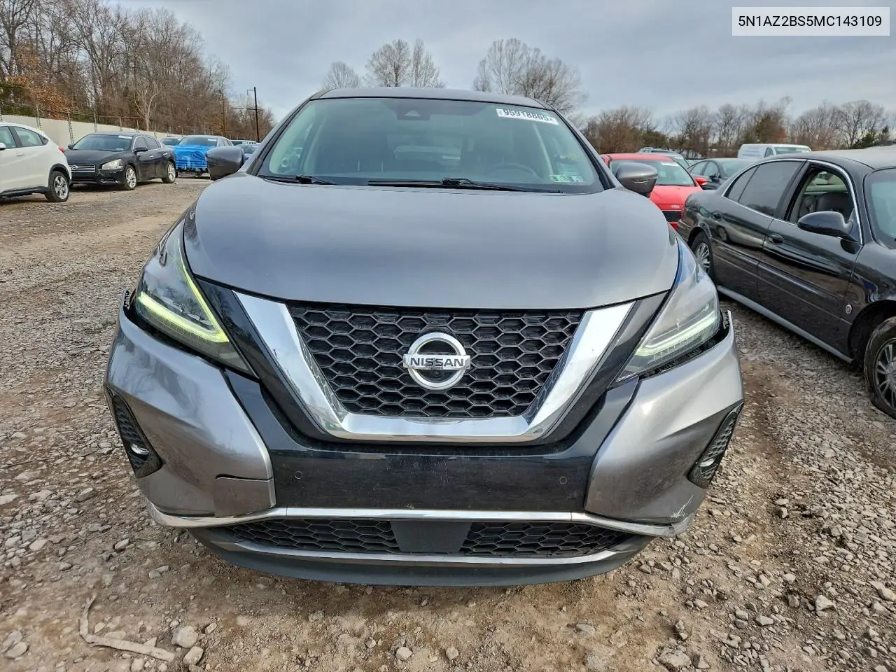 5N1AZ2BS5MC143109 2021 Nissan Murano Sv