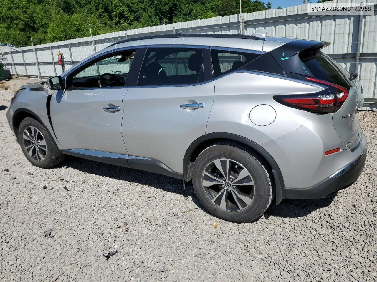 2022 Nissan Murano Sv VIN: 5N1AZ2BS9NC122958 Lot: 55663224