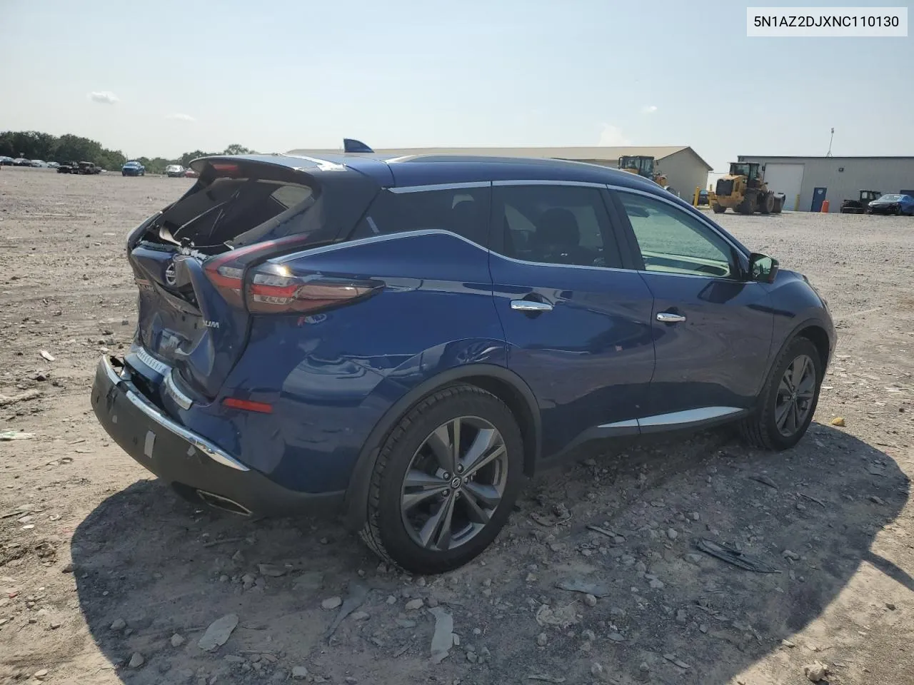 2022 Nissan Murano Platinum VIN: 5N1AZ2DJXNC110130 Lot: 66197674