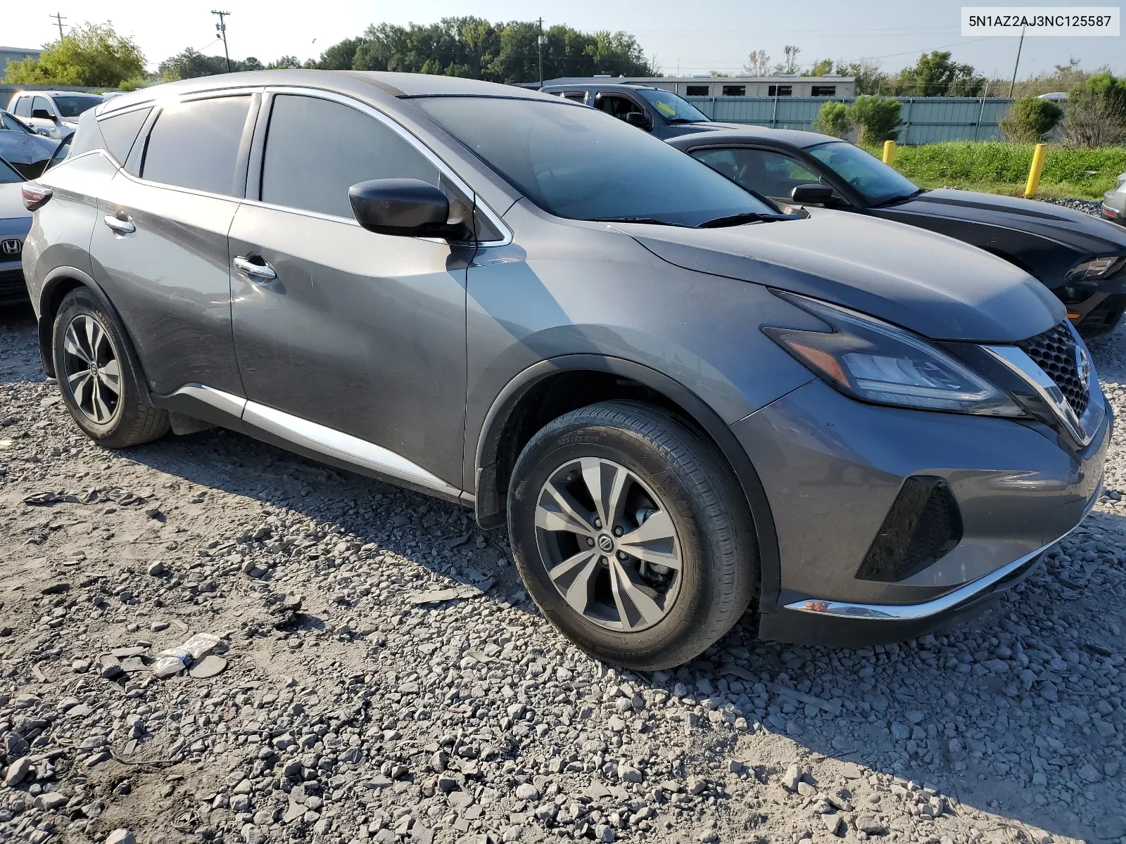 2022 Nissan Murano S VIN: 5N1AZ2AJ3NC125587 Lot: 67247524