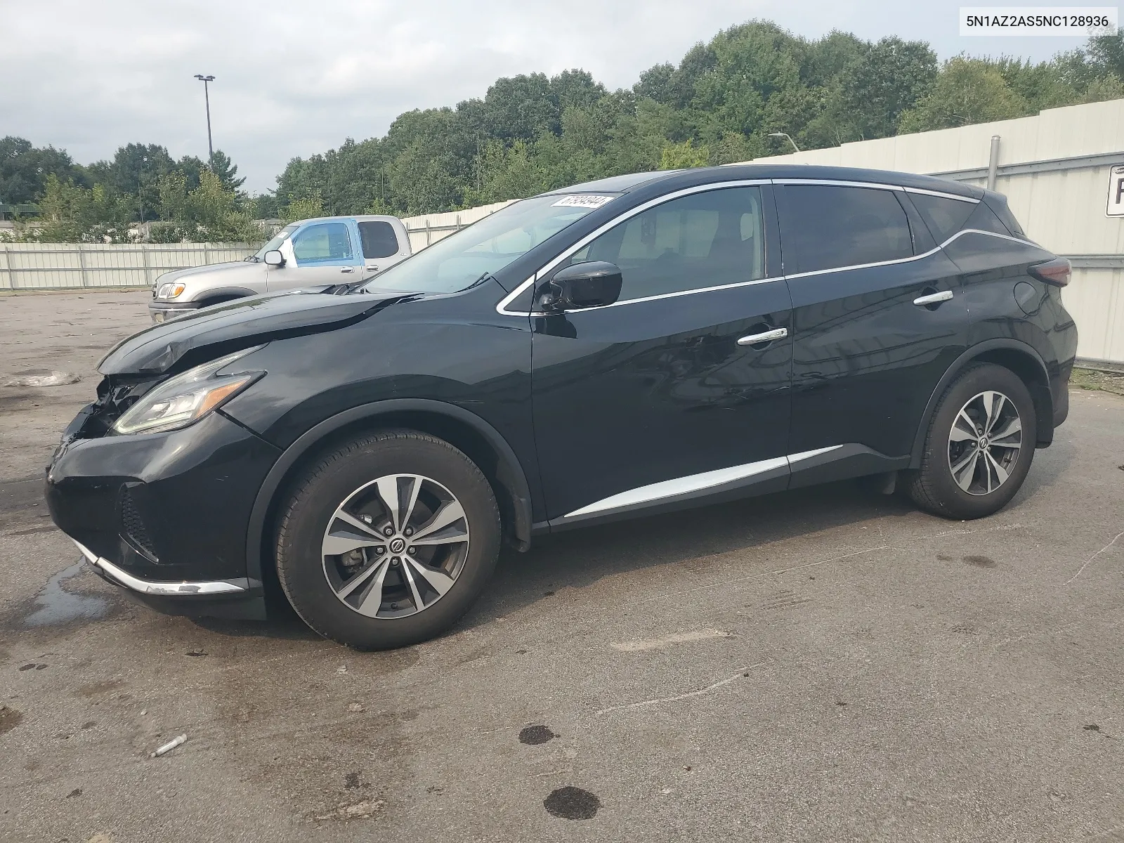 2022 Nissan Murano S VIN: 5N1AZ2AS5NC128936 Lot: 67934944