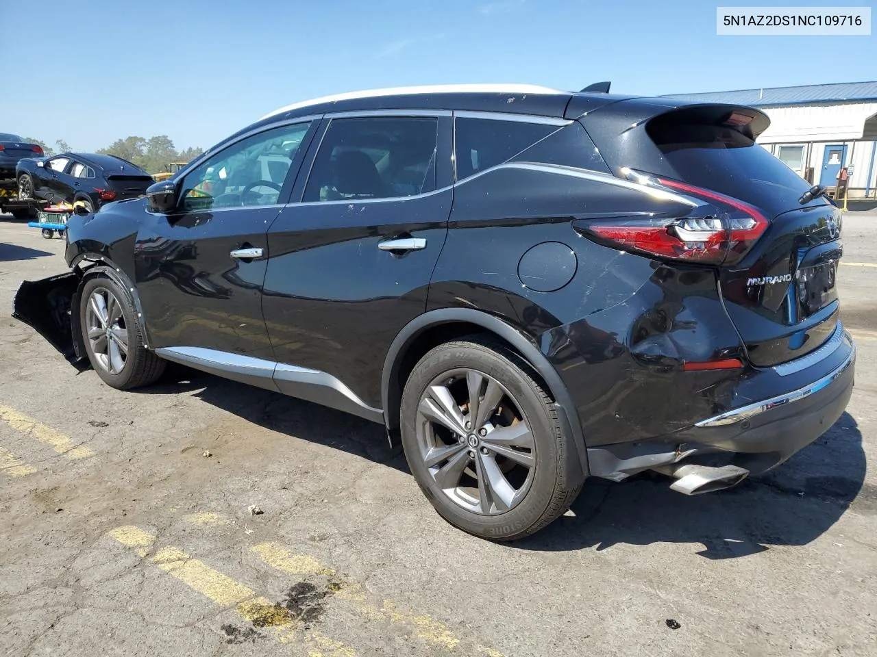 2022 Nissan Murano Platinum VIN: 5N1AZ2DS1NC109716 Lot: 69821604