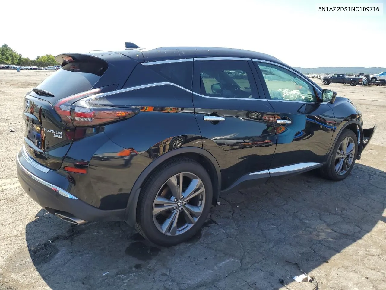 5N1AZ2DS1NC109716 2022 Nissan Murano Platinum