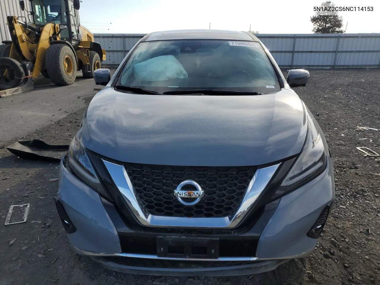 2022 Nissan Murano Sl VIN: 5N1AZ2CS6NC114153 Lot: 71596044