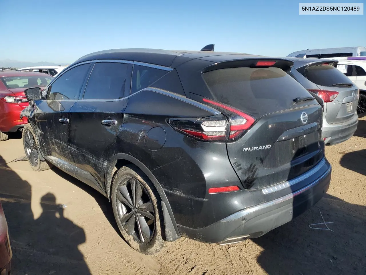 5N1AZ2DS5NC120489 2022 Nissan Murano Platinum