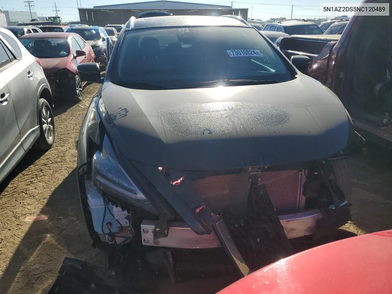 2022 Nissan Murano Platinum VIN: 5N1AZ2DS5NC120489 Lot: 73010824