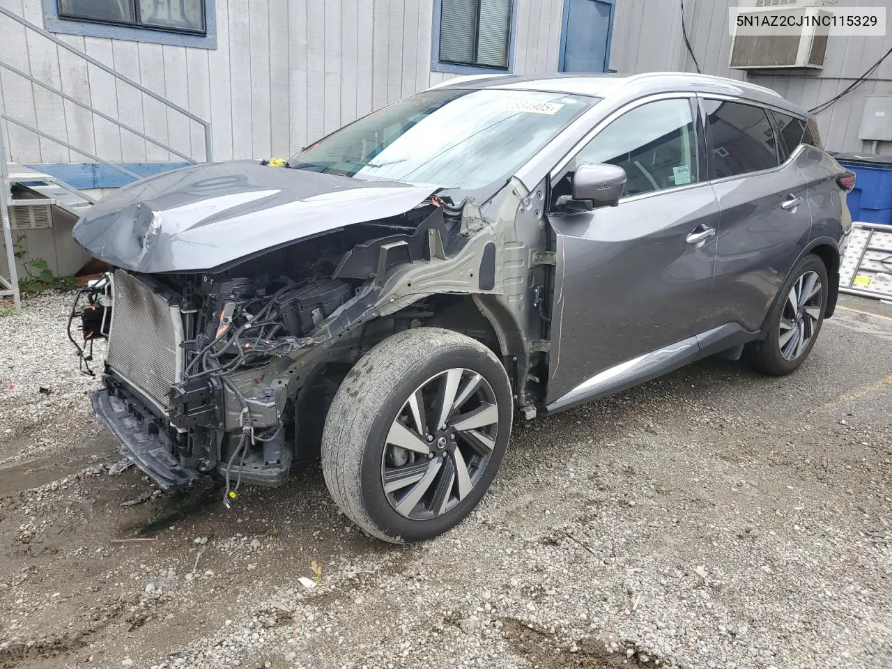 5N1AZ2CJ1NC115329 2022 Nissan Murano Sl