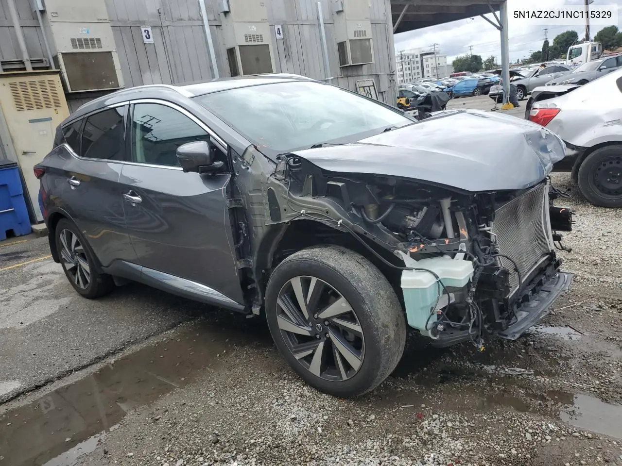 5N1AZ2CJ1NC115329 2022 Nissan Murano Sl