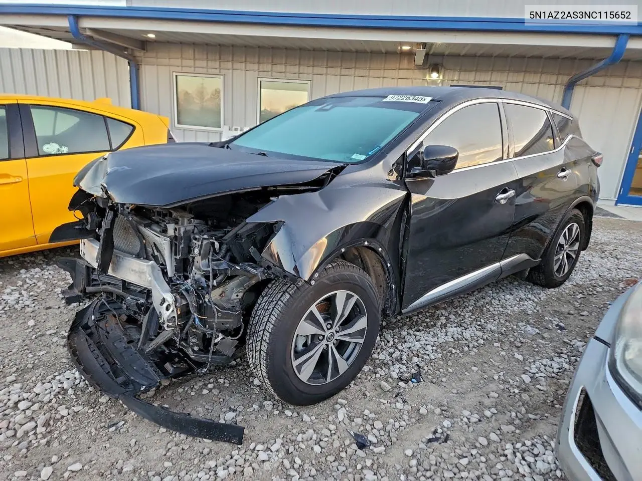 5N1AZ2AS3NC115652 2022 Nissan Murano S
