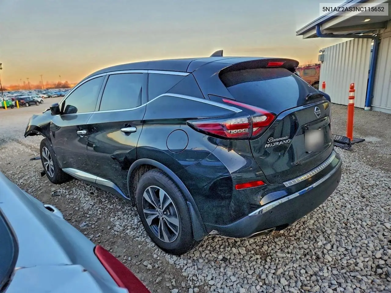 5N1AZ2AS3NC115652 2022 Nissan Murano S