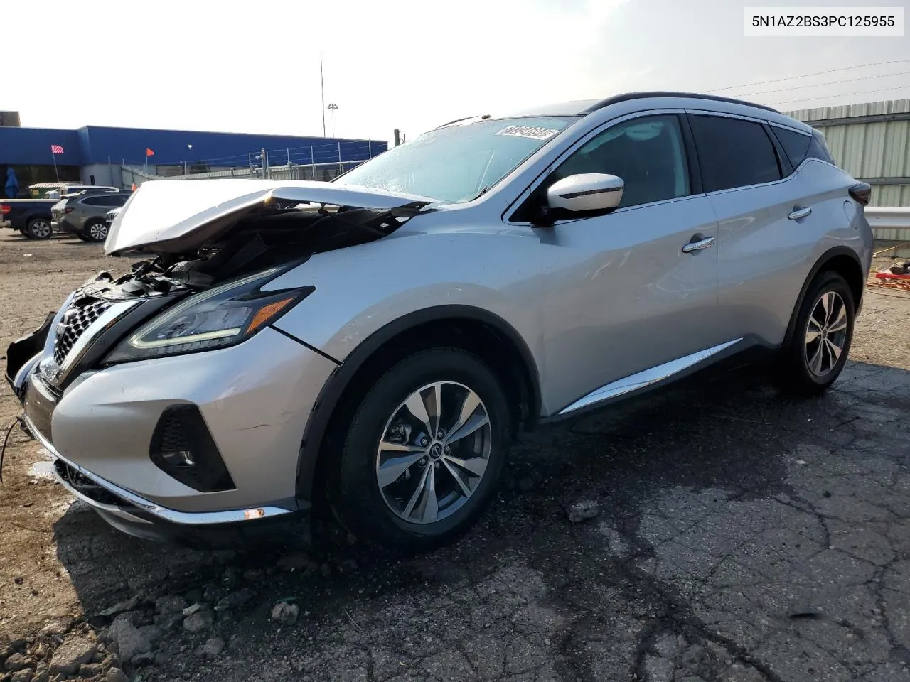 2023 Nissan Murano Sv VIN: 5N1AZ2BS3PC125955 Lot: 71224694