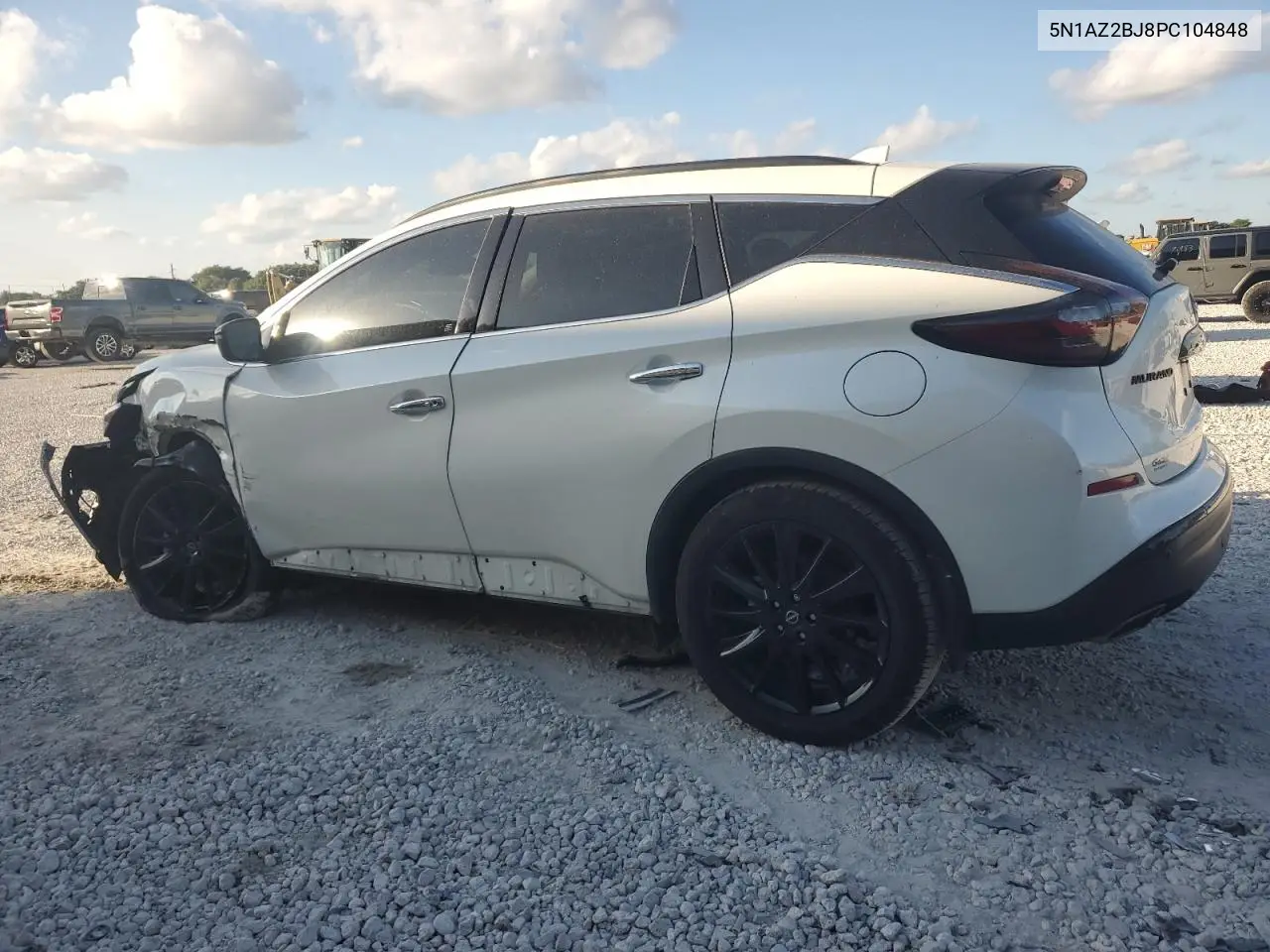 5N1AZ2BJ8PC104848 2023 Nissan Murano Sv